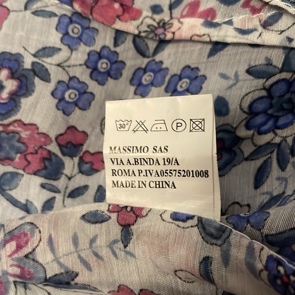 Fittiway Floral Silk blouse - Picture 10 of 15